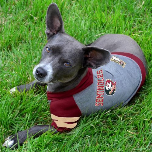  Pets First NCAA Florida State Seminoles Hoodie for Dogs & Cats, X-Small. | Collegiate Licensed Dog Hoody Tee Shirt | Sports Hoody T-Shirt for Pets | College Sporty Dog Hoodie Shirt.