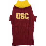 Pets First College USC Trojans V-Neck Dog Sweater