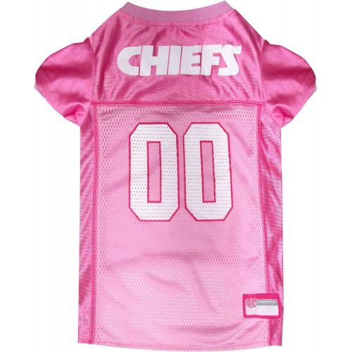  Pets First NFL PINK PET APPAREL. JERSEYS & T-SHIRTS for DOGS & CATS available in 32 NFL TEAMS & 4 sizes. Licensed, TOP QUALITY & Cute pet clothing for all NFL Fans