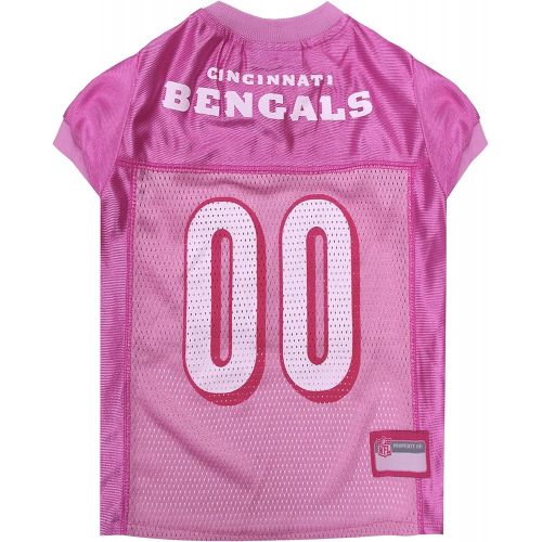  Pets First NFL PINK PET APPAREL. JERSEYS & T-SHIRTS for DOGS & CATS available in 32 NFL TEAMS & 4 sizes. Licensed, TOP QUALITY & Cute pet clothing for all NFL Fans