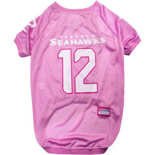  Pets First NFL PINK PET APPAREL. JERSEYS & T-SHIRTS for DOGS & CATS available in 32 NFL TEAMS & 4 sizes. Licensed, TOP QUALITY & Cute pet clothing for all NFL Fans