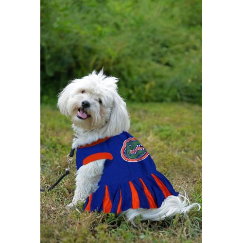  Pets First Florida Gators Cheerleading Outfit