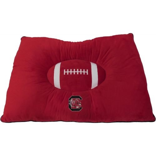  Pets First Collegiate Pet Accessories, Dog Bed, South Carolina Gamecocks, 30 x 20 x 4 inches
