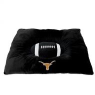 Pets First Collegiate Pet Accessories, Dog Bed, Texas Longhorns, 30 x 20 x 4 inches