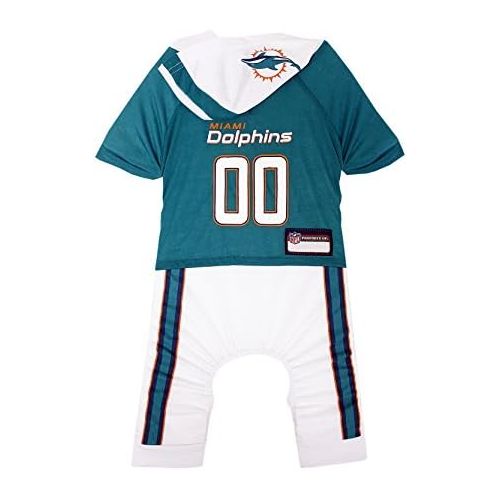  Pets First NFL Dog Onesie. New Cute Pajama Outfit for Dogs & Cats. Licensed Pet Costume. 32 Football Teams, 5