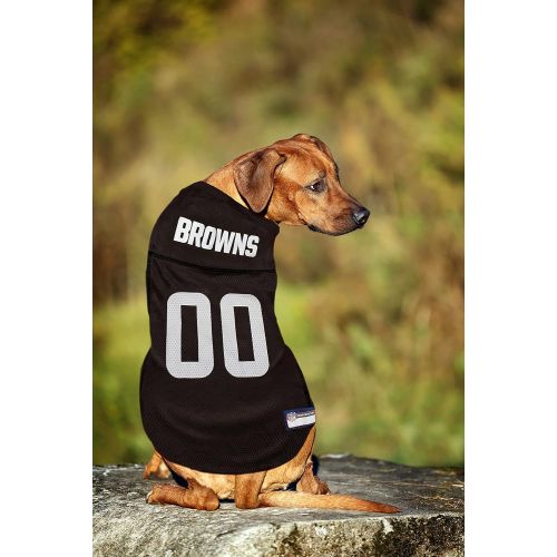  NFL PET Jersey. Most Comfortable Football Licensed Dog Jersey. 32 NFL Teams Available in 7 Sizes. Football Jersey for Dogs, Cats & Animals. - Sports Mesh Jersey. Dog Outfit Shirt A