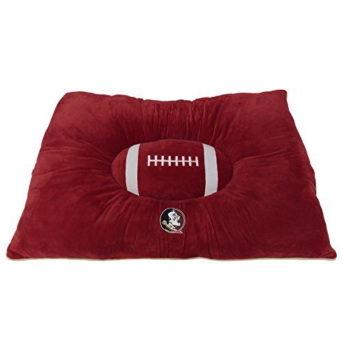  Pets First Collegiate Pet Accessories, Dog Bed, Florida State Seminoles, 30 x 20 x 4 inches