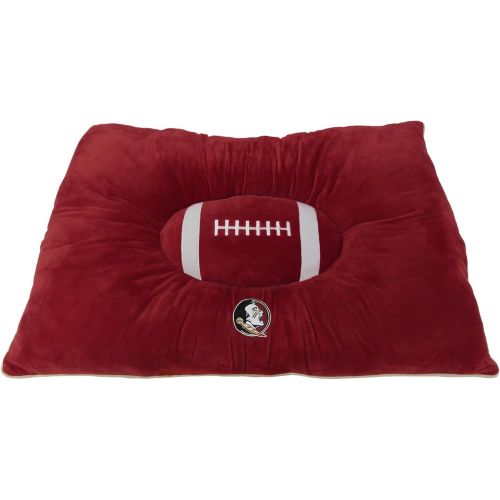  Pets First Collegiate Pet Accessories, Dog Bed, Florida State Seminoles, 30 x 20 x 4 inches