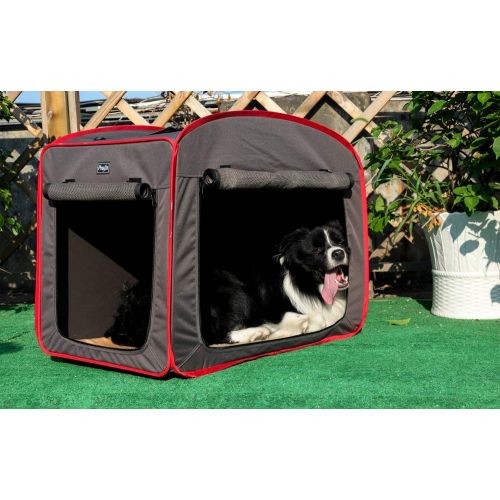  Petsfit Portable Pop Up Pet Cage,Dog Kennel,Cat Play Cube