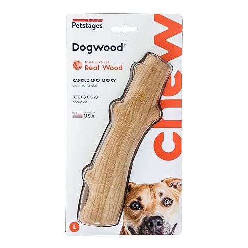  Petstages Dogwood Wood Alternative Dog Chew Toy, Large