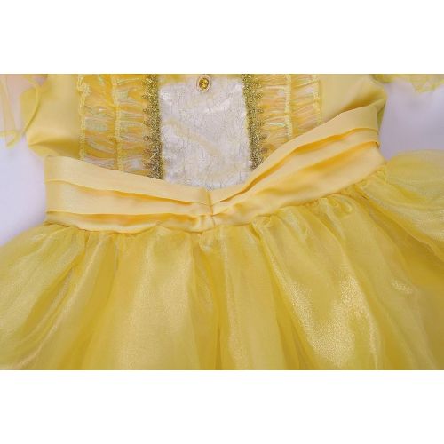  Pettigirl Girls Princess Beauty Halloween Party Dress