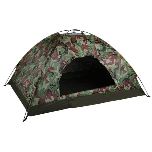  Petunia Single Layer Camping Tent Camouflage Waterproof Fishing Hunting Tent Wigwam -Camouflage