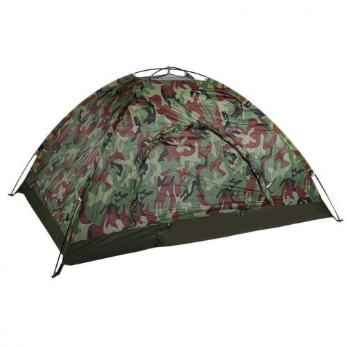  Petunia Single Layer Camping Tent Camouflage Waterproof Fishing Hunting Tent Wigwam -Camouflage