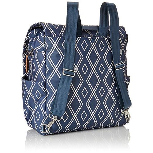  petunia pickle bottom Glazed Boxy Backpack Indigo One Size