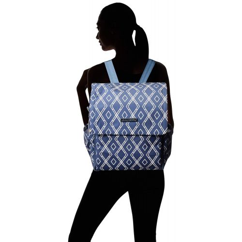  petunia pickle bottom Glazed Boxy Backpack Indigo One Size