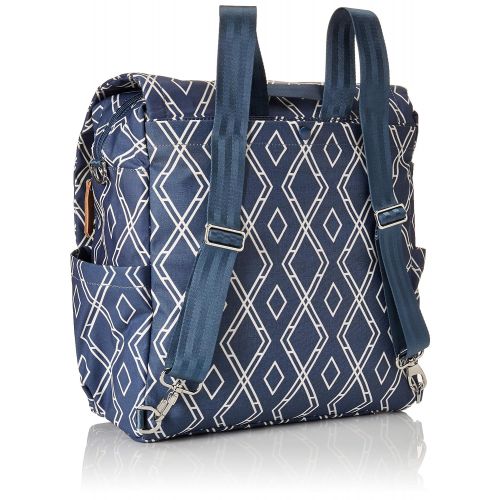  petunia pickle bottom Glazed Boxy Backpack Indigo One Size