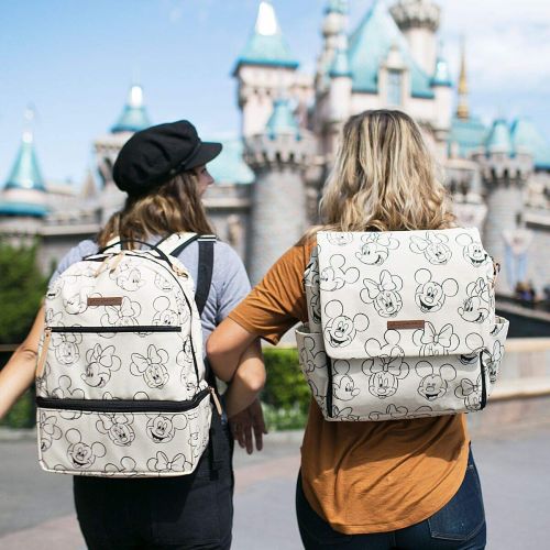  Petunia Pickle Bottom Axis Backpack, Sketchbook Mickey & Minnie