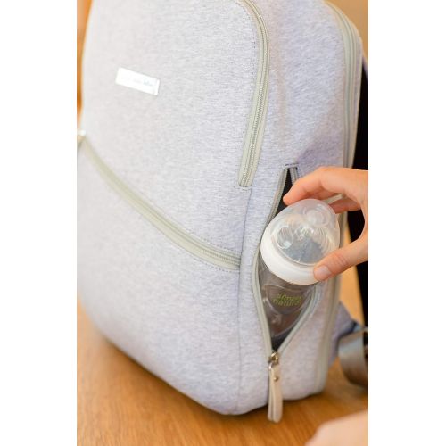  Petunia Pickle Bottom Work + Play Backpack, Grey Neoprene