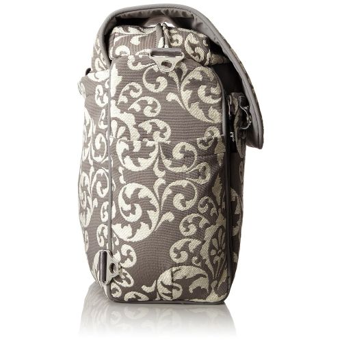  Petunia Pickle Bottom Boxy Backpack Diaper Bag in Licorice Blossom