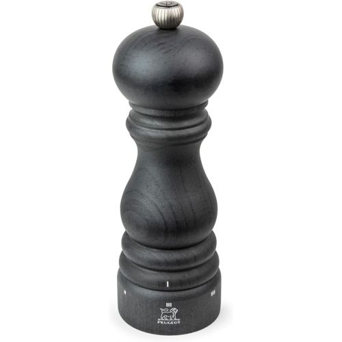  Peugeot - Paris u'Select Manual Pepper Mill - Adjustable Grinder - Beechwood, Graphite Finish 7.09in.