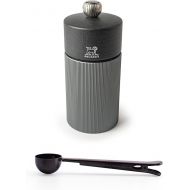 Peugeot Line Manual Pepper Mill Carbon Graphite Aluminum, 12 cm - 4.75