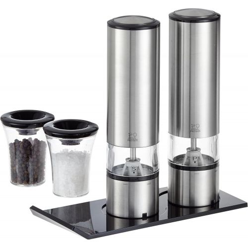  Peugeot Elis Sense Duo Electric Pepper and Salt Mill with Alpha Tray