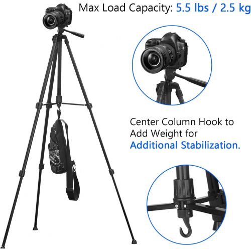  Peyou Phone Tripod, PEYOU Upgraded 62 Aluminum Camera Tripod+360° Rotation Smartphone Holder Mount+Bluetooth Remote Control Shutter Compatible for iPhone X 8 7 6 Plus 6s,Compatible for G