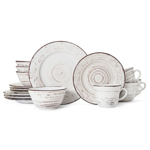  Pfaltzgraff Trellis White 16-Piece Dinnerware Set