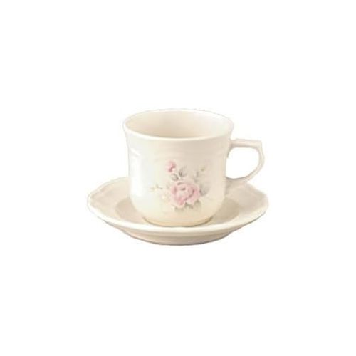  Pfaltzgraff Tea Rose Tea Cups and Saucers 4 Sets