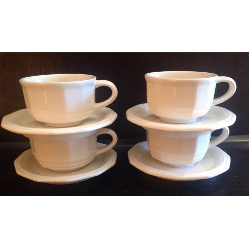  Pfaltzgraff Heritage Pattern Cups and Saucers 4 Sets