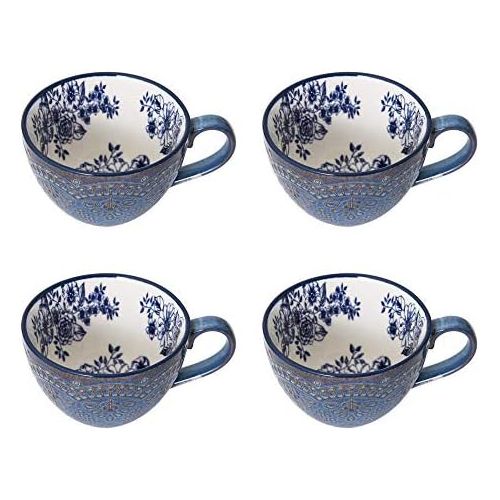  Pfaltzgraff Gabriela Blue 16-Piece Dinnerware Set, Service for 4