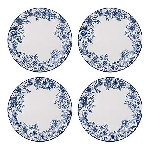  Pfaltzgraff Gabriela Blue 16-Piece Dinnerware Set, Service for 4