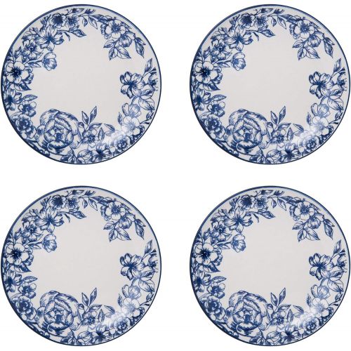  Pfaltzgraff Gabriela Blue 16-Piece Dinnerware Set, Service for 4