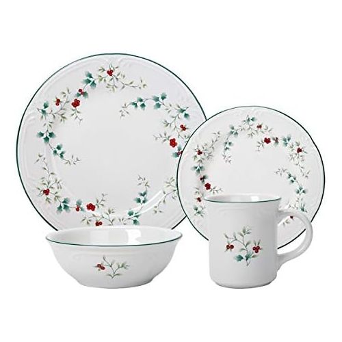  Pfaltzgraff Winterberry 16-Piece Dinnerware Set, Service for 4