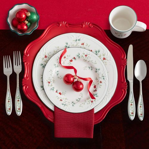  Pfaltzgraff Winterberry 16-Piece Dinnerware Set, Service for 4