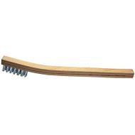 Pferd PFERD 85055 Wooden Handle Welder’s Toothbrush Scratch Brush.006 Stainless Steel, 4 x 7 Wire Rows, 7-12 Length x 12 Width (Pack of 36)