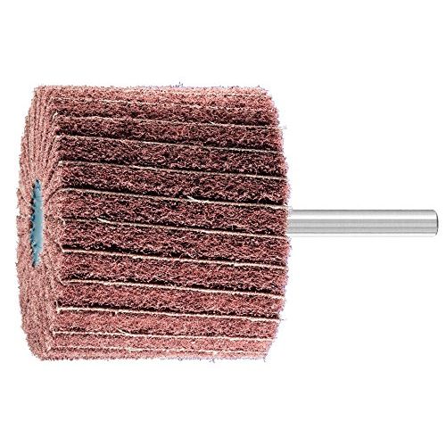  Pferd PFERD 46227 PNZ Polinox Non-Woven Abrasives Mounted Flap Wheel, Aluminum Oxide A, 2-38 Diameter x 2 Length, 14 Shank, 10000 Max RPM, 180 Grit (Pack of 10)