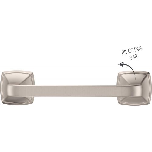  Pfister BPH-BS1K Bronson Toilet Paper Holder, Brushed Nickel