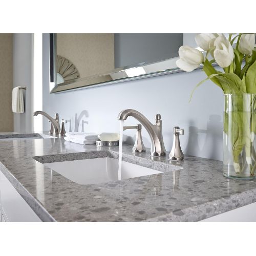  Pfister LG49-DE0K Arterra 2-Handle 8 Widespread Bathroom Faucet in Brushed Nickel, 1.2gpm