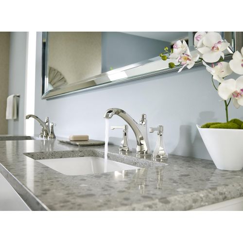  Pfister LG49DE0D Arterra 2-Handle 8 Widespread Bathroom Faucet in Polished Nickel