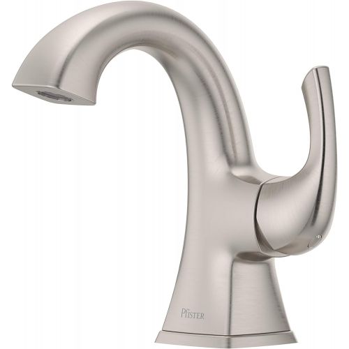  Pfister LG42-BS0K Bronson Single Control Bathroom Faucet, Brushed Nickel