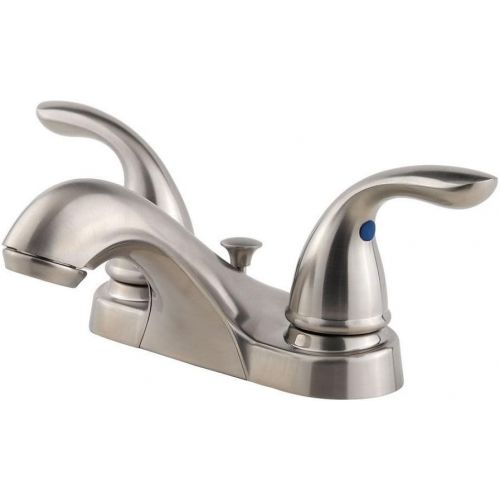  Pfister LFWL2230K Classic 2-Handle 4 Centerset Bathroom Faucet in Brushed Nickel