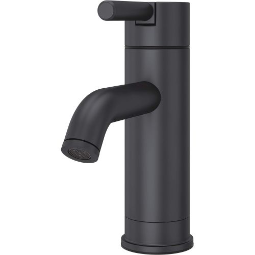  Pfister LG42-NB00 Contempra Single Control 4 Centerset Bathroom Faucet in, Matte Black