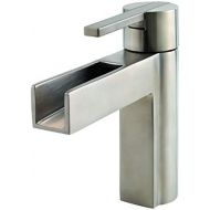 Pfister LF042VGKK LF-042-VGKK Vega Single Control 4 Centerset Bathroom Faucet in Brushed Nickel, 1.2gpm
