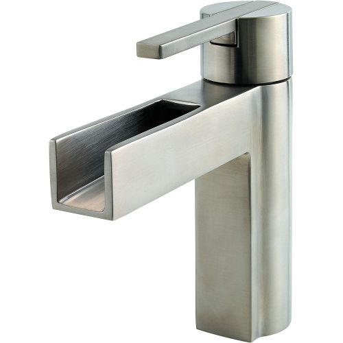  Pfister LF042VGKK LF-042-VGKK Vega Single Control 4 Centerset Bathroom Faucet in Brushed Nickel, 1.2gpm