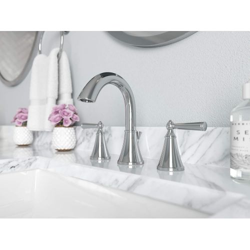  Pfister LG49GL0C LG49-GL0C Saxton 2-Handle 8 Widespread Bathroom Faucet in Polished Chrome, 1.2gpm