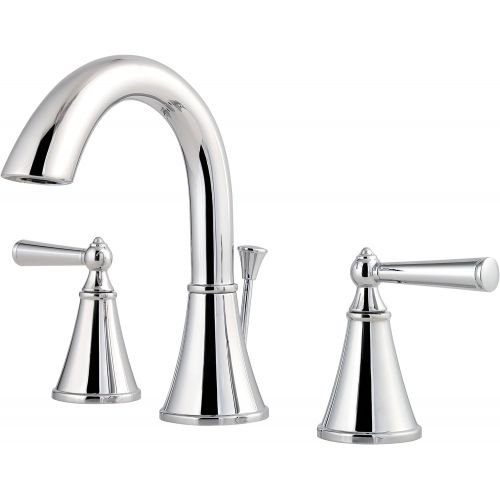  Pfister LG49GL0C LG49-GL0C Saxton 2-Handle 8 Widespread Bathroom Faucet in Polished Chrome, 1.2gpm