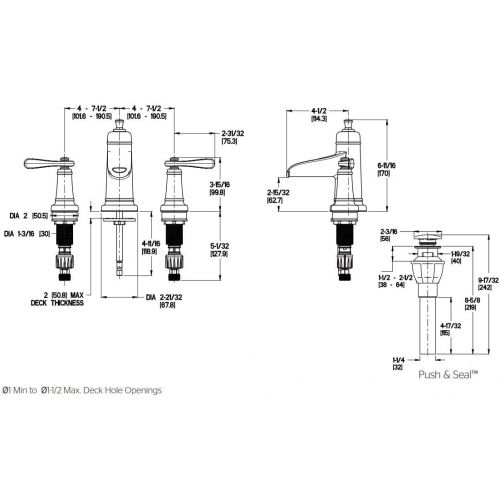  Pfister LF049YW2K Ashfield 2-Handle 8 Widespread Bathroom Faucet in Brushed Nickel, Water-Efficient Model