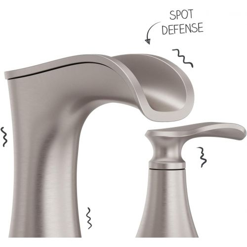  Pfister LF-049-JDGS Jaida Waterfall Widespread Bathroom Sink Faucet, Spot Defense Brushed Nickel