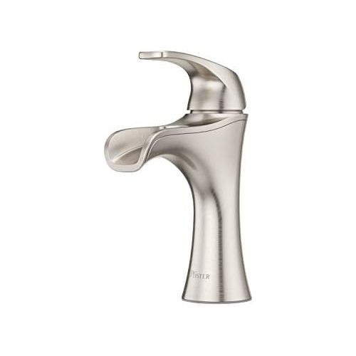  Pfister LF042JDKK Jaida Single Control 4 Centerset Bathroom Faucet in Brushed Nickel, Water-Efficient Model